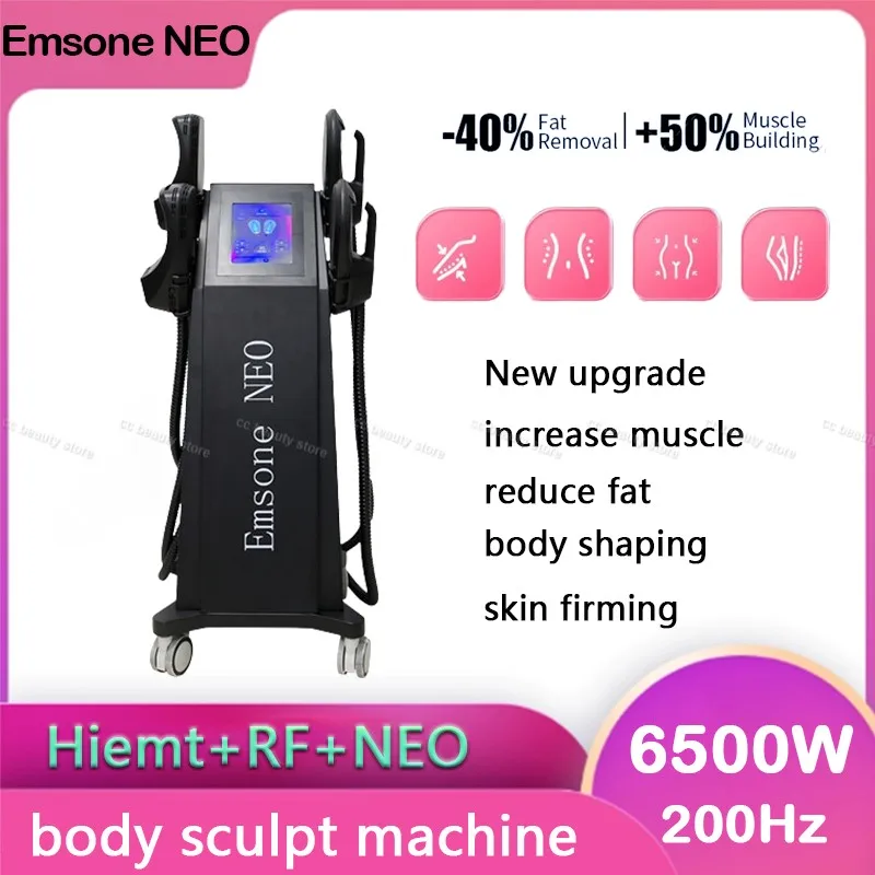 6500W Body Slimming Machine Magnetic EMS Nova RF Body Sculpt Weight Loss 15 Tesla Machine Beauty Salon Emsone NEO Device