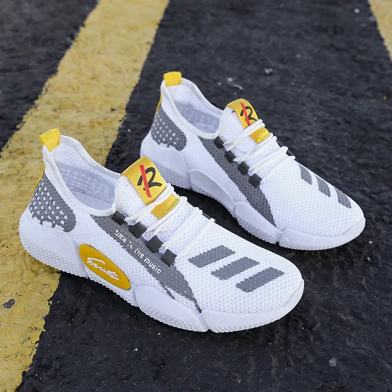 Herren-Tennisschuhe, atmungsaktives Air-Mesh-Material, Sportschuhe für das Fitnessstudio, bequeme Tennisschuhe für den Außenbereich, leichte Wanderschuhe. – Detail 4