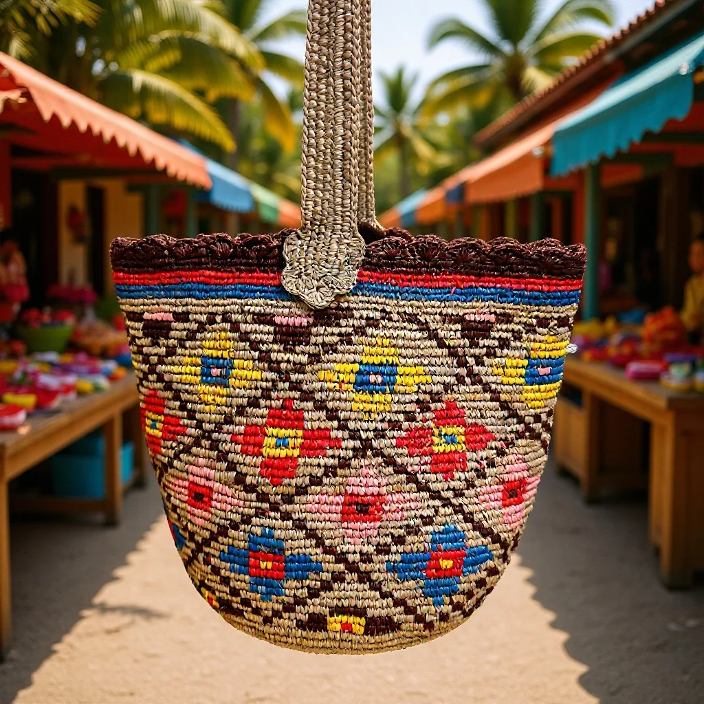 bolso-de-playa-estilo-bohemio-tejido-de-rafia-para-mujer-bandolera-casual-de-hombro-Unico-bolso-de-verano-hecho-a-mano