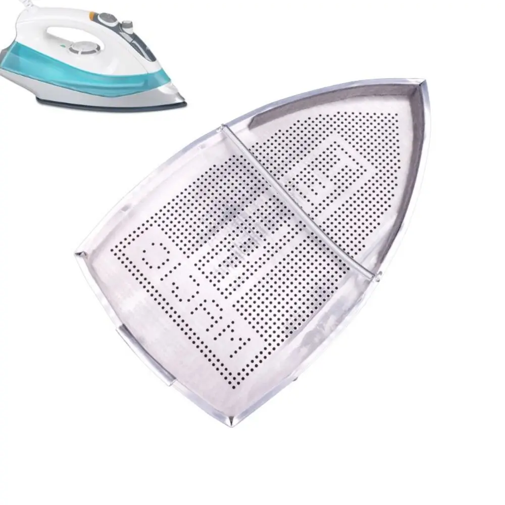 Iron Plate Cover Shoe Stainless Steel Heat Resistant Ironing Aid Board Protect Fabrics Case Non-stick Long-lasting Use