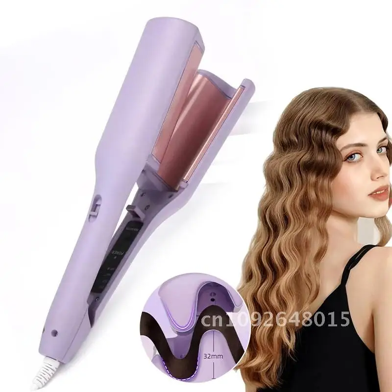 32mm Electric Hair Curler Egg Roll Hair Styling Appliances Corrugated Waves Fast Automatic Iron New Curler Hair Heating Curling