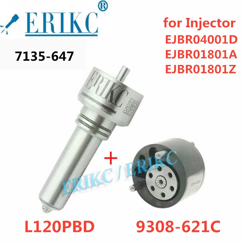 

ERIKC 166009384R 28232242 7135-647 VALVE 9308-621C Nozzle L120PBD Voor Delphi InJector EJBR04001D EJBR01801A EJBR01801Z