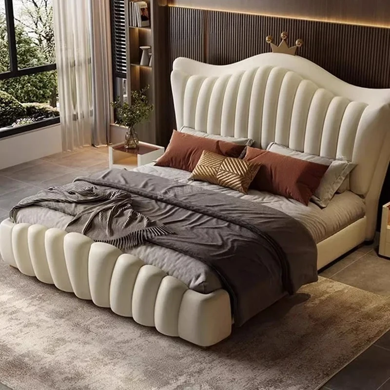 

Кровать Замок Полный дизайн для девочек Плавающая деревянная больничная многофункциональная кровать Красота Мебель