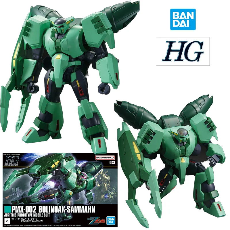 Bandai HG 1/144 Bolinoak-Sammahn 14Cm Anime Original Action Figure Assemble Model Kit Toy Birthday Gift Collection