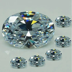 Brilliant Large Unheated White Sapphire 13X18mm Oval Cut VVS1 Loose Gemstone For Jewelry Making DIY