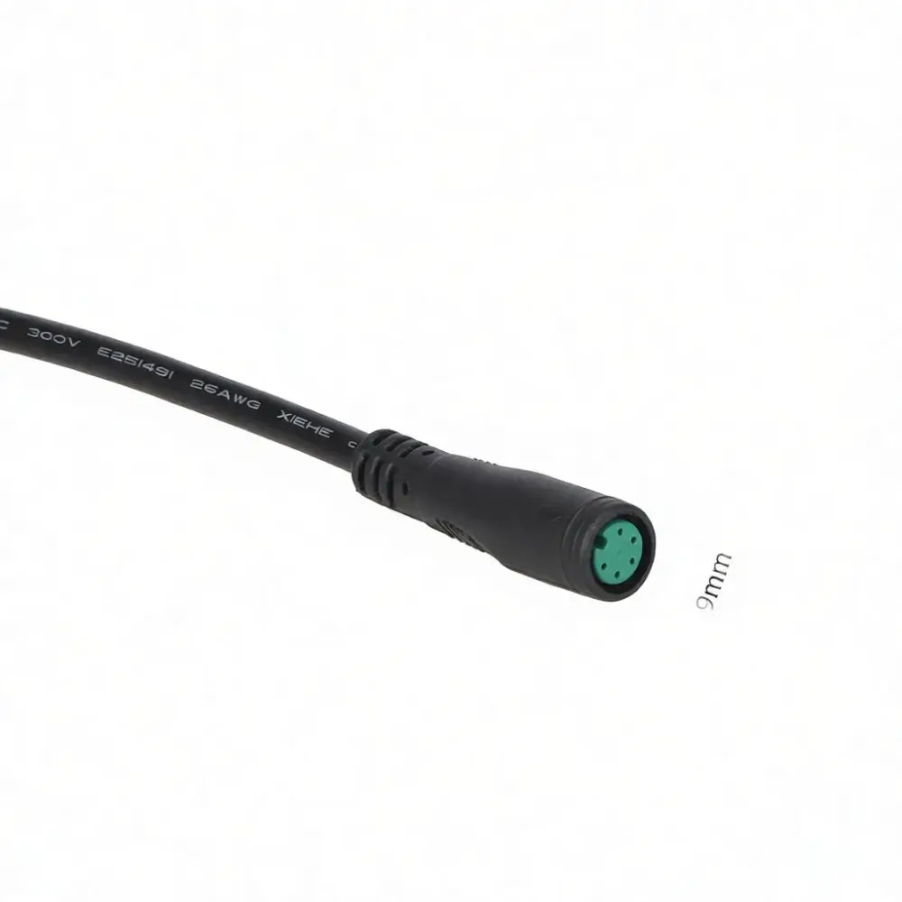 M8 Waterproof Extension Cord 5 Pin For Ebike Electrical System Electric Bicycle Motor Controller Wire Male Female Plug