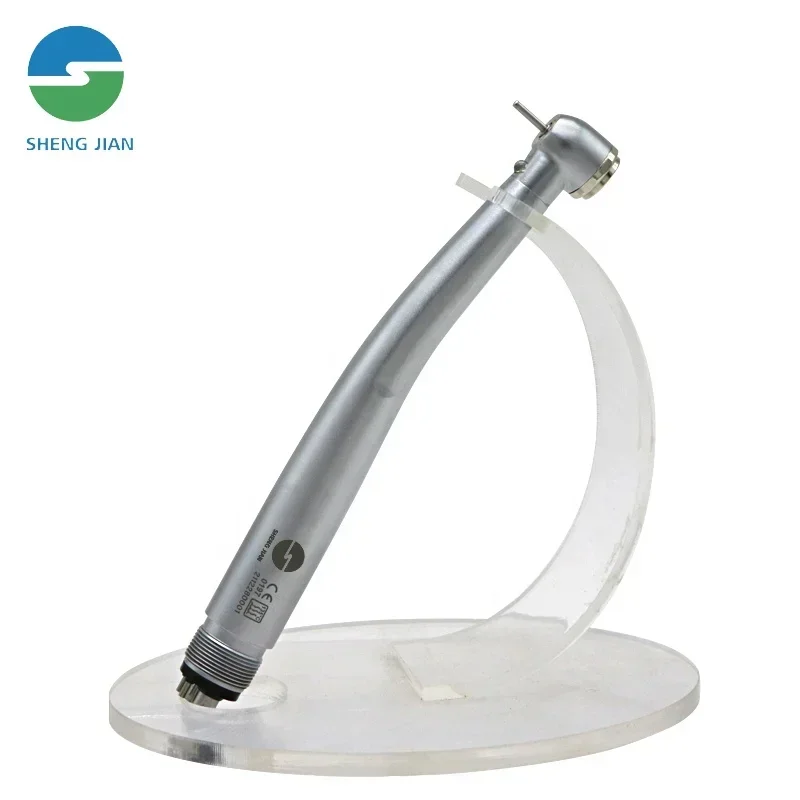 LXG64 Den tal Airotors Ceramic Bearing 2/4Holes Self-Powered Led High Speed Den tal Handpiece