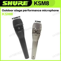 SHURE KSM8 Dual Diaphragm Handheld Dynamic Wired Microphone Stage Performance Mic Bar Lead Singer Live Host Microphone KSM8/B/N