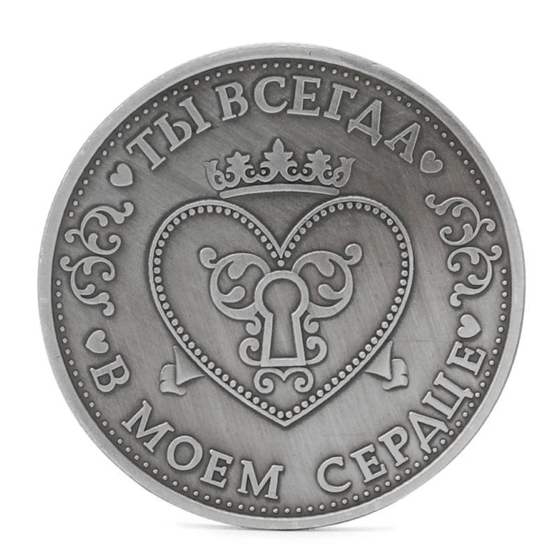 مجموعة هدايا تذكارية تذكارية لعيد الأم على شكل قلب روسي، تخفيضات جديدة