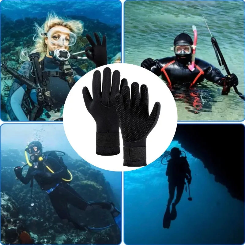 

3mm 5mm Neoprene Thermal Adult Diving Gloves Anti-slip Spearfishing Surfing Swimming Kayak Paddling Snorkel Gloves