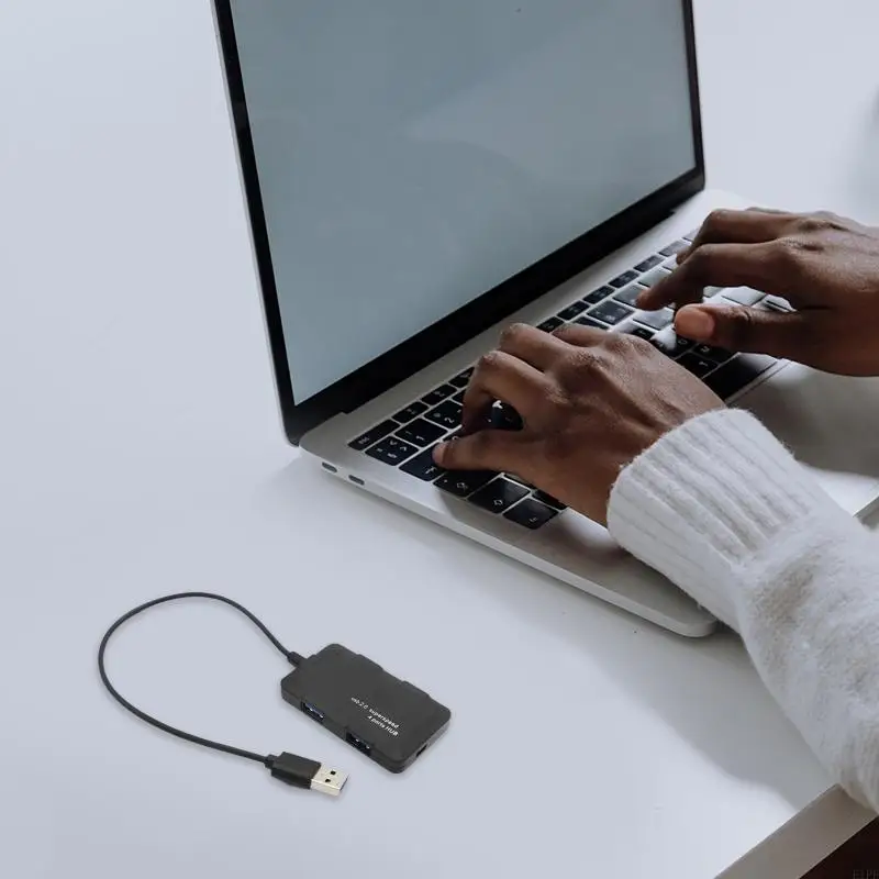 E1PF High Quality High Speed USB ​​Hub Adapter USB Splitter USB 2.0 Expansion 4 Port