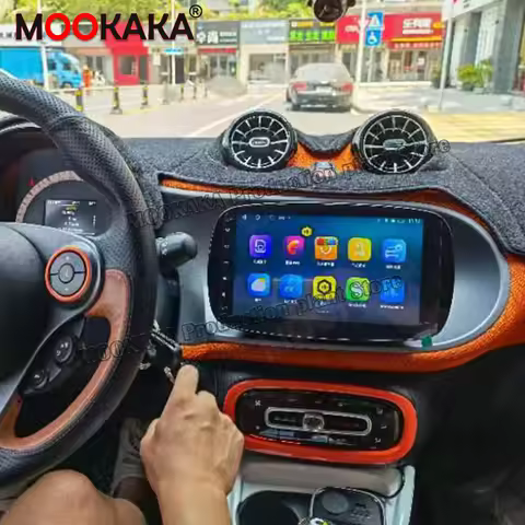 Android 13.0 Car Radio For Mercedes Benz Smart 453 Fortwo 2014~2020 PX6 Multimedia Player Video Stereo GPS Navigation Head Unit
