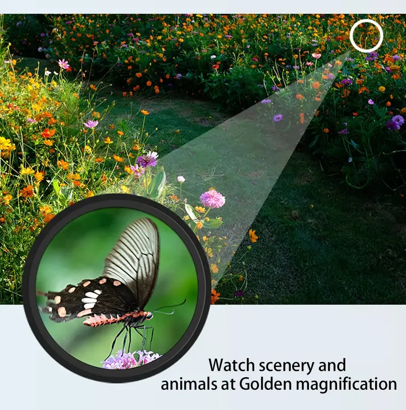 12X42 أحادي تلسكوب ليلة Spyglass عالية الطاقة المزدوج التركيز نطاق التكبير البصري طويلة المدى التكبير العالي