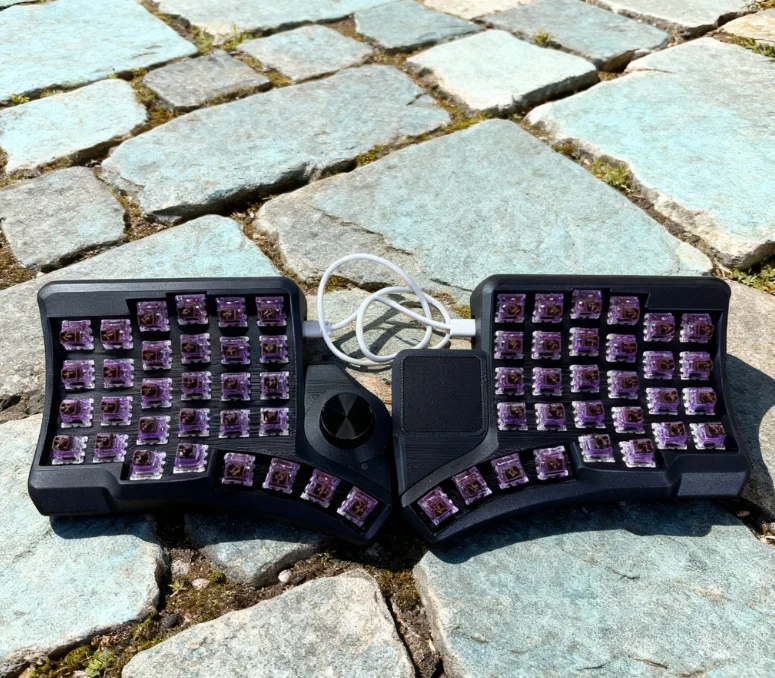 

Ergohaven HPD V2 Комплект изогнутой раздельной клавиатуры Проводная трекбольная клавиатура Эргономичная механическая клавиатура с индивидуальной поддержкой флакона с возможностью горячей замены