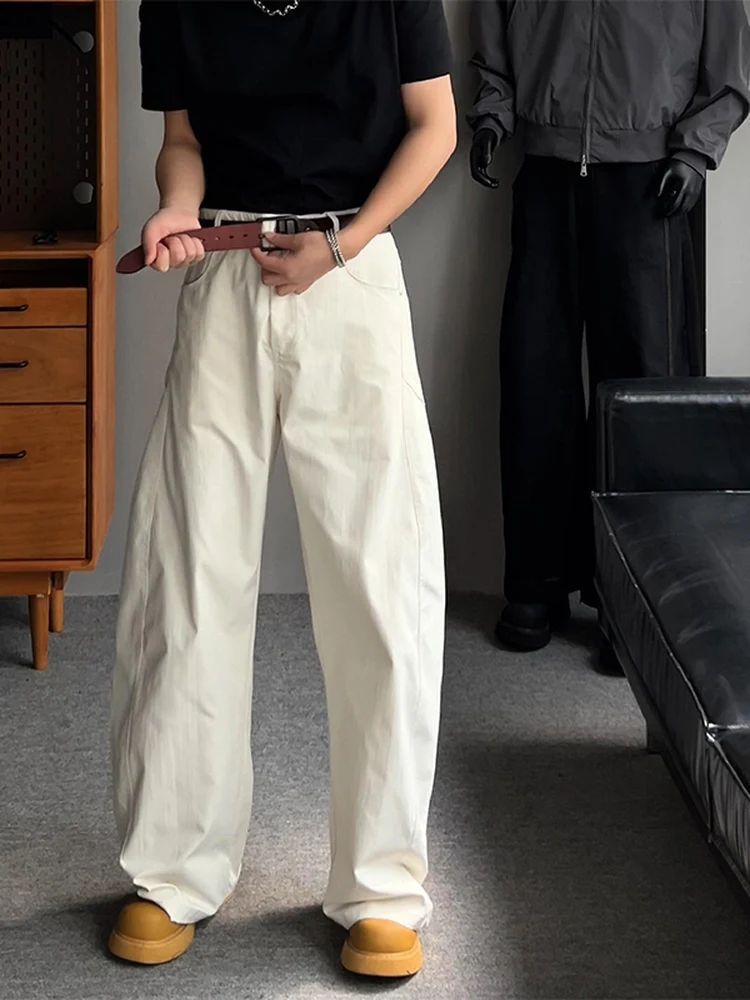 

Cleanfit White Knife Casual Pants Men's Autumn American Nylon Quick Dry Loose Wide Leg Leisure Long Trousers