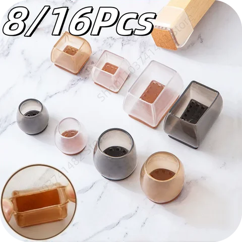 40/20 PCS/Set DIY 프로젝트, 봉제 및 장식을 위한 멀티 컬러 공예 재료용 다채로운 부직포 펠트 패브릭 시트 10 8/16Pcs 실리콘 가구 미끄럼 방지 패드 의자 소파 피트 소음 방지 피트 커버 바닥 긁힘 방지 매트 홈 장식