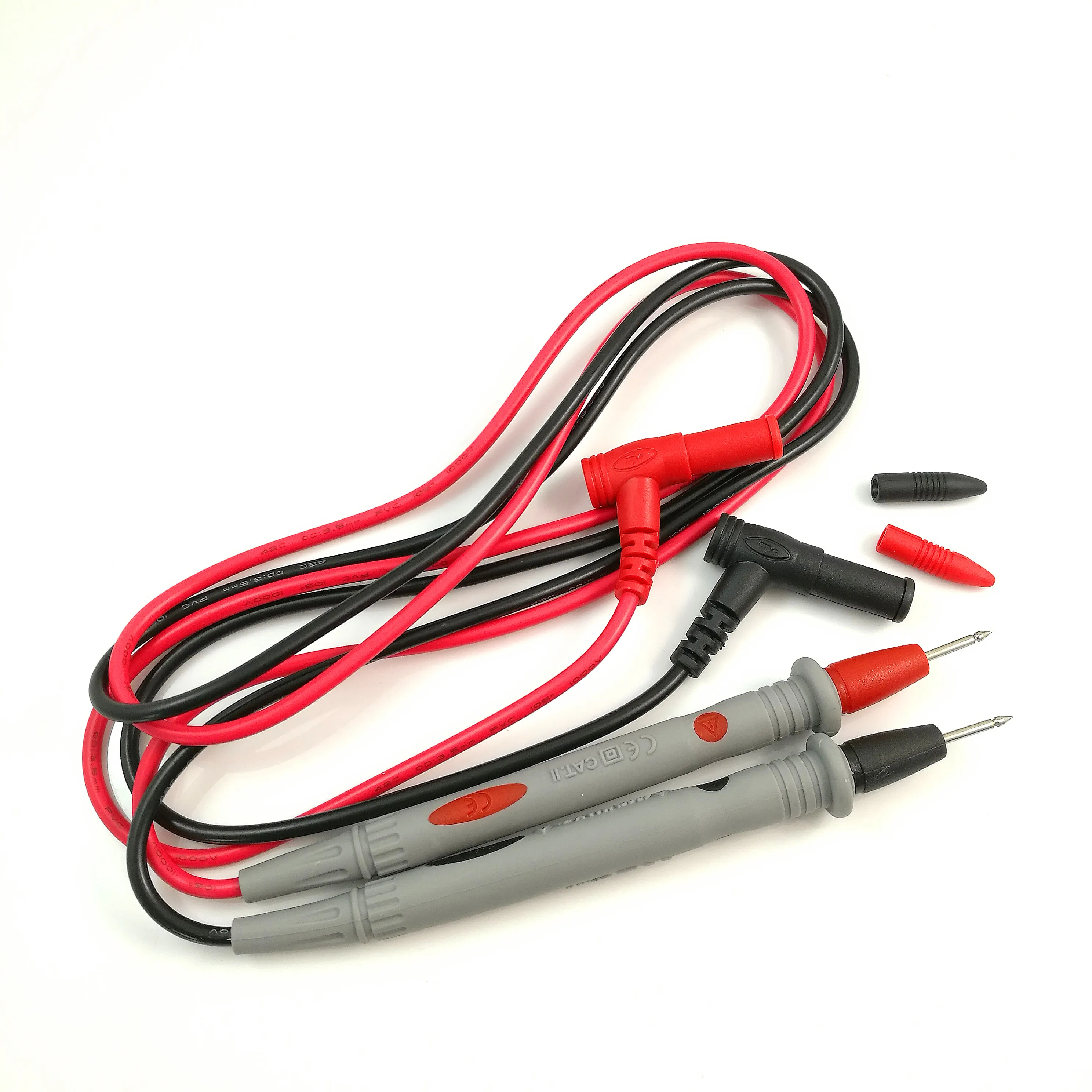 Universal Digital 1000V 10A 20A Thin Tip Needle Multimeter Multi Meter Test Lead Probe Wire Pen Cable SOP LCR Tester