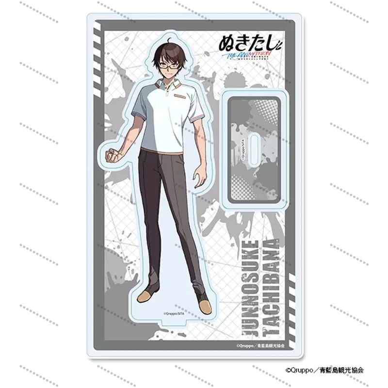 Junnosuke Tachibana Hinami Watarai Nanase Katagiri الاكريليك الشكل حامل لعبة Nukitashi الطرفية تأثيري الدعامة ديكور الهدايا