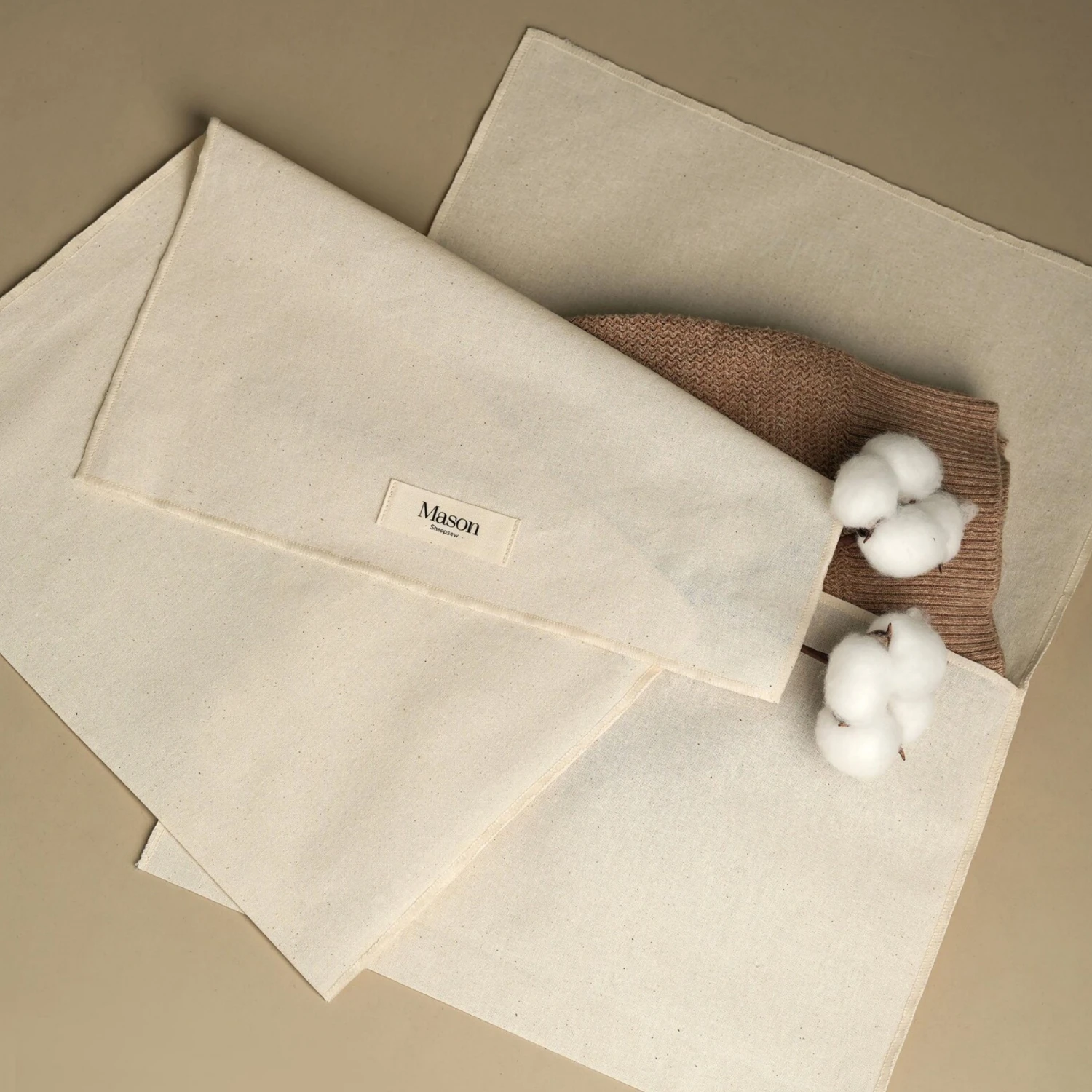 

20 шт. бежевых хлопковых мешков для пыли-конвертов: этикетка с логотипом на заказ, мешочек для ювелирных изделий