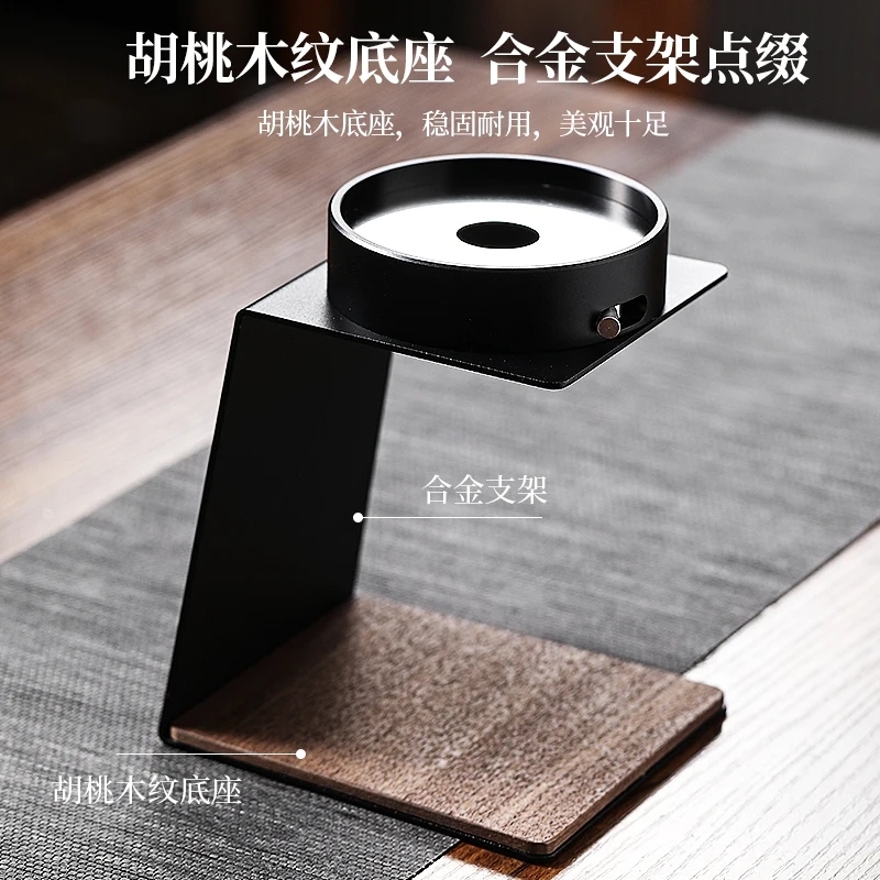 Automatic Tea Maker One-Click Water Brewing Magic Magnetic Tea Pot High-End Office Lazy Glass Tea Set