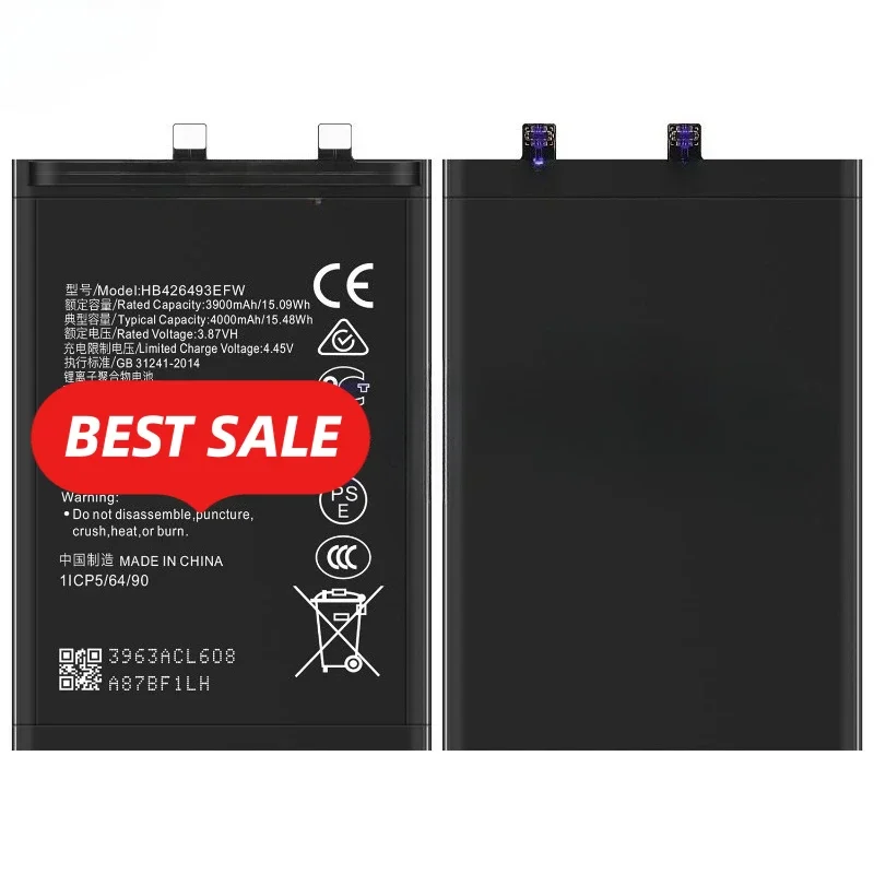 HB426493EFW for Huawei Honor 50 SE/Nova 9 SE/Nova10/Hi Nova 10 Youth Edition/Hi Nova 10/Hi Nova 9 SE Replacement Phone Battery
