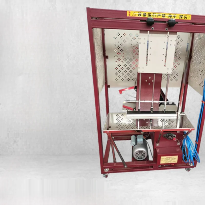 HQ pressure baler plus pressure end with strapping machine carton binding  pe plastic rope automatic