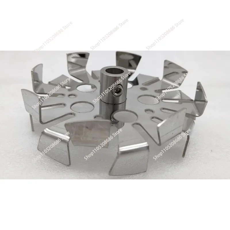 High-speed Shear Impeller Laboratory Electric Mixer Impeller Dispersion Disk 304 Stainless Steel 1pcs