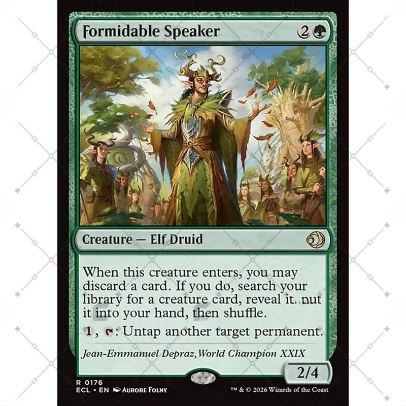 coptus-formidable-speaker-ecl176366-tabletop-game-card-brand-new-condition-collectible-gaming-accessory