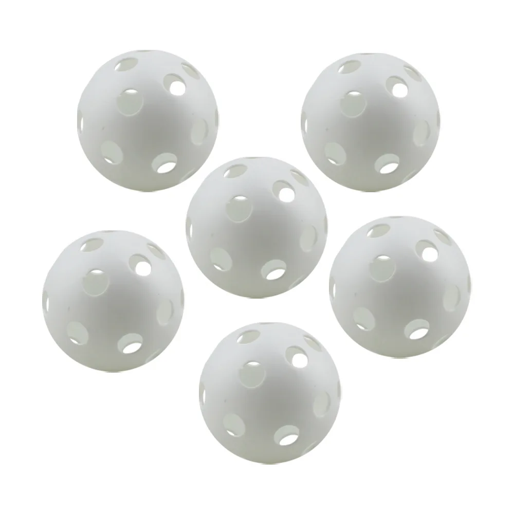 10 PCS 90mm Practicing Baseball 26 Hole Plastic Ball Kids Adults PE Wear-resistant Durable Lightweight Indoor Outdoor Baseball