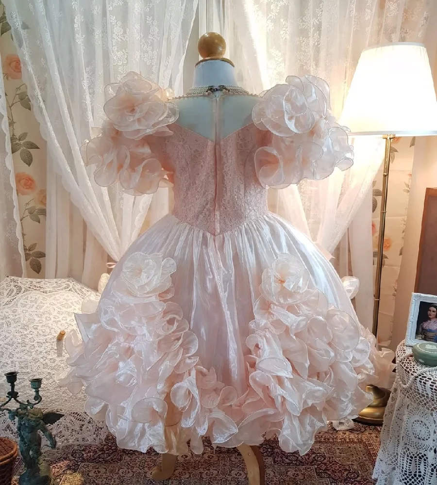 역사적인 소동 빅토리아 댄스 파티 드레스 프릴 짧은 칵테일 드레스 중세 르네상스 의상 이브닝 드레스 공식 맞춤형