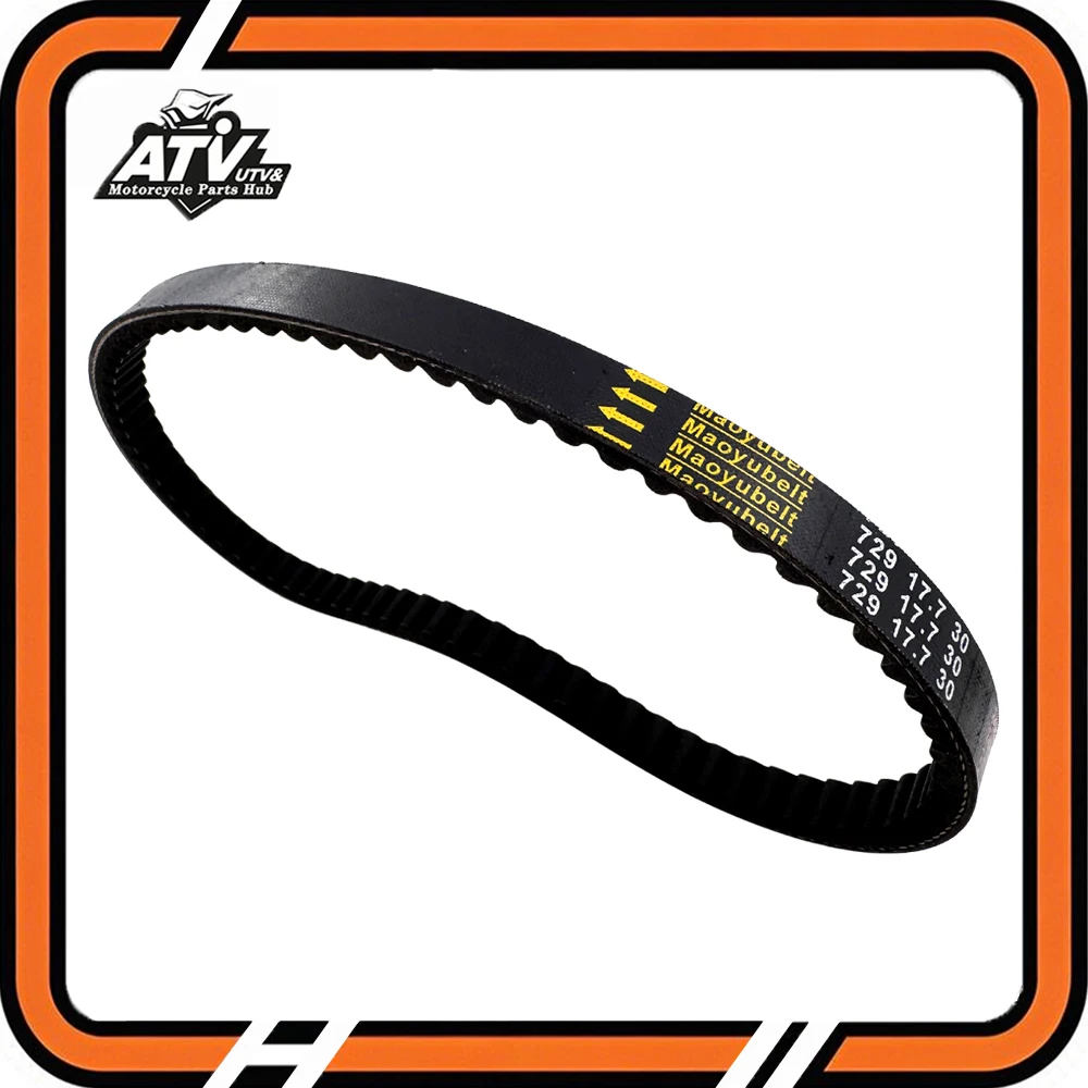 CVT Drive Belt 729x17.7x30 For Gy6 50 60 80cc Scooter Moped Long Case Keeway Minarelli Jonway Roketa Vento Vip 139QMB Parts