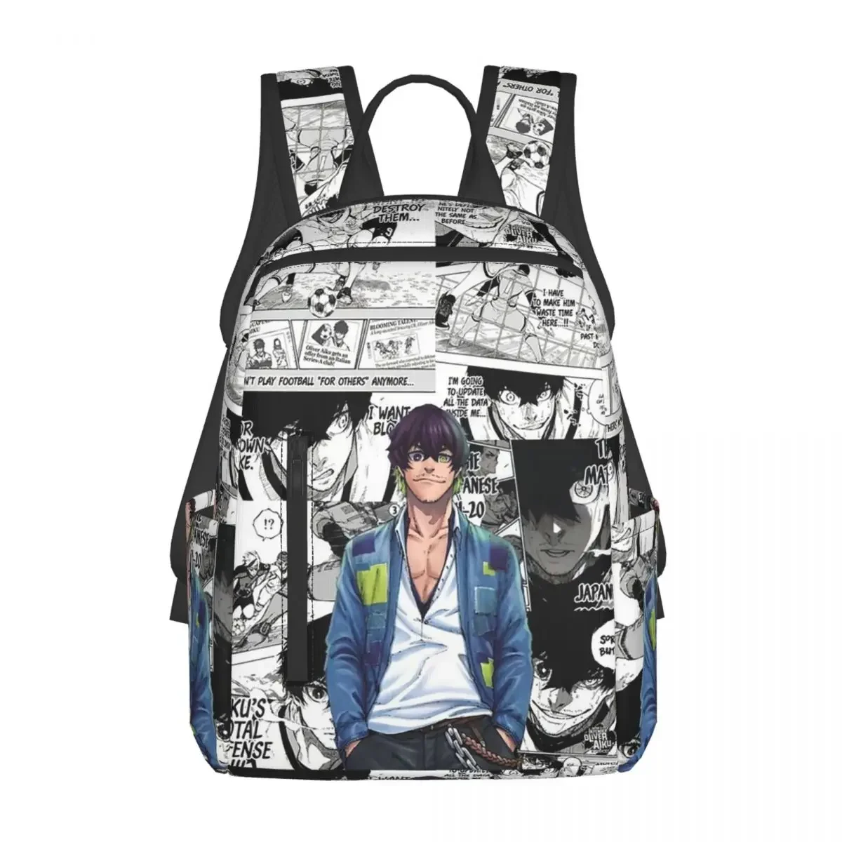 

Oliver Aiku Backpack Daypack Large Capacity Children BookBag School Bag Shoulder Bags for Men Women