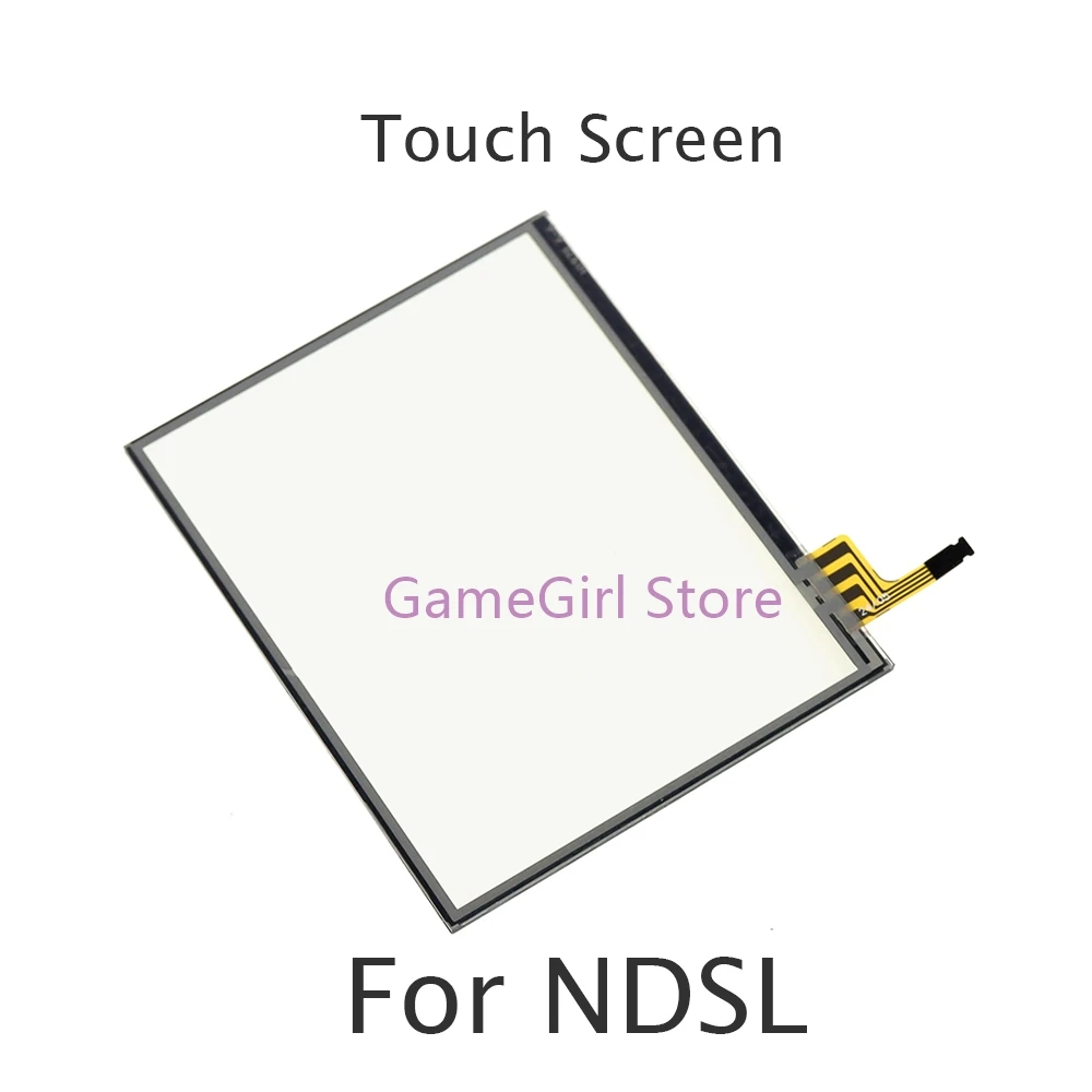 1 قطعة ل NDSL محول الأرقام بشاشة تعمل بلمس لنينتندو DS لايت شاشة LCD لوحة اللمس الأمامية