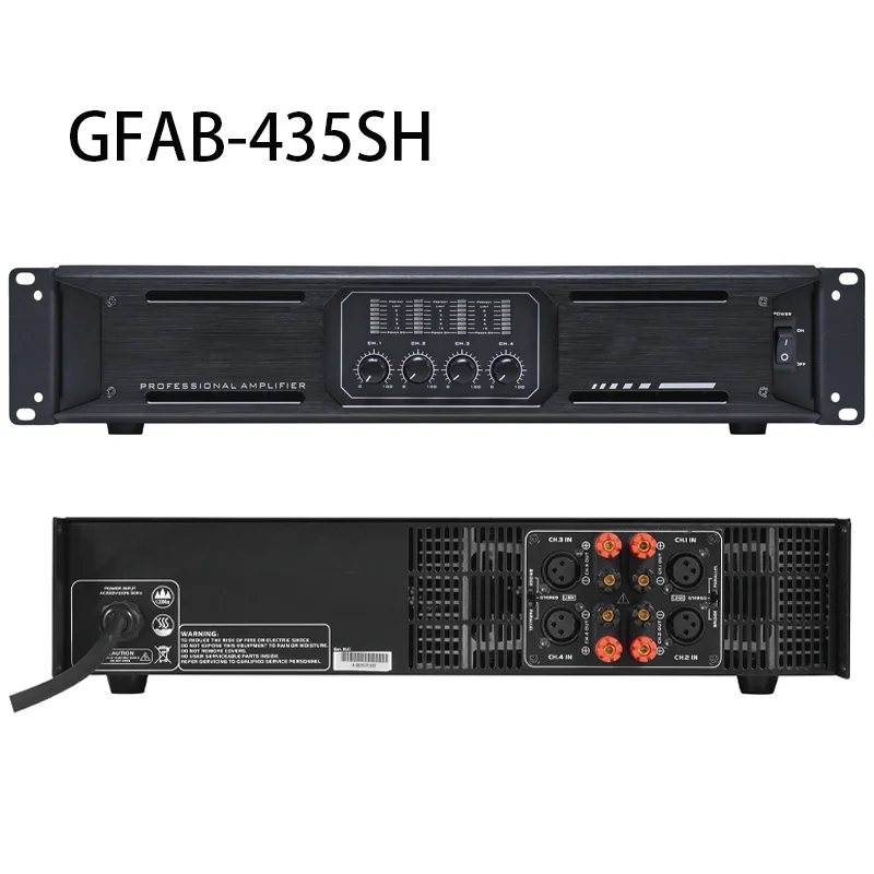 

Good Quality 2*2300W 2U 4 Channels High-Power Professional Pro Audio Outdoor Surround Sound Ready Certified