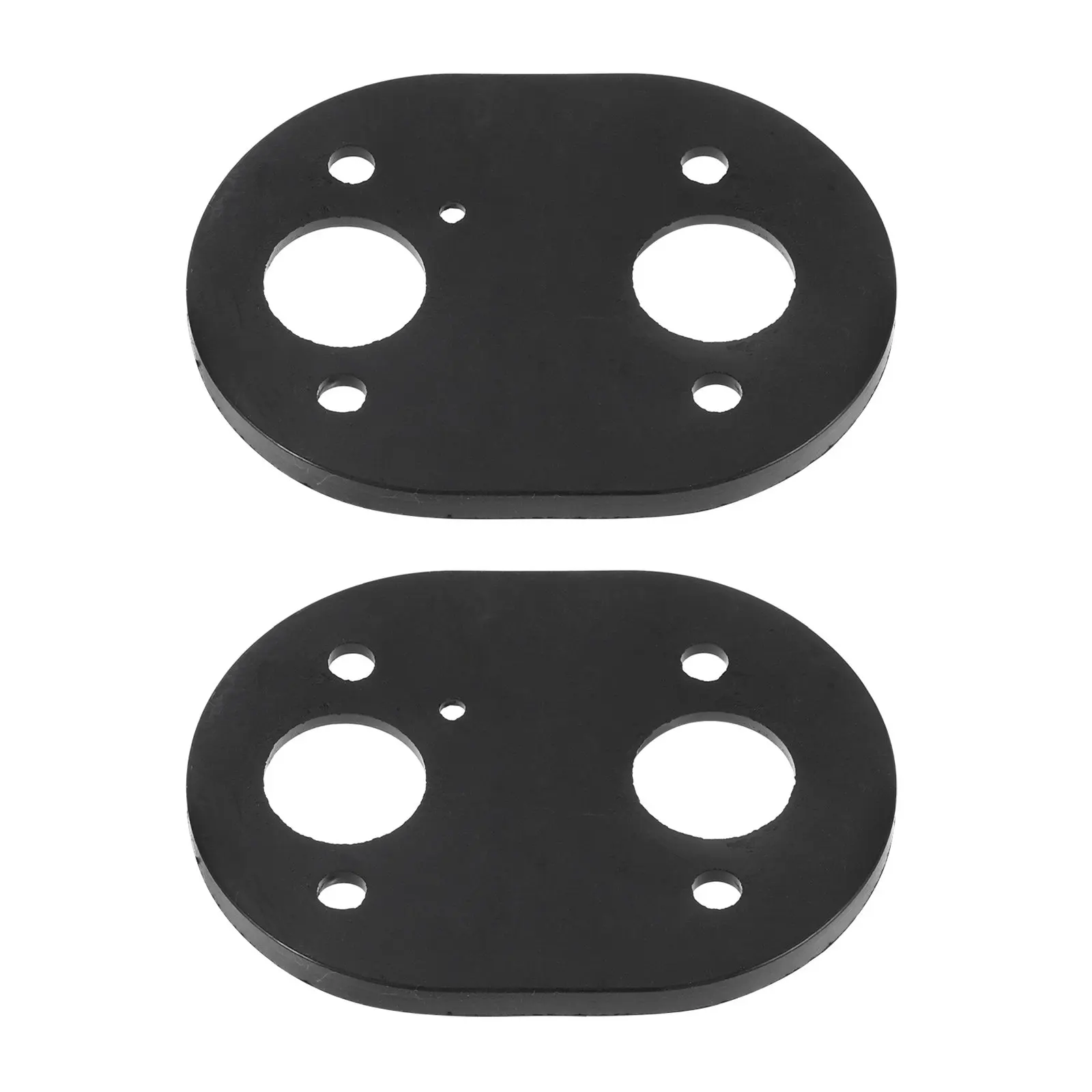 2Pcs Diesel Heater Base Gasket Seal Pads Black Anti-Vibration Heat Insulation Rubber Replacement for Truck Rv Marine Parking