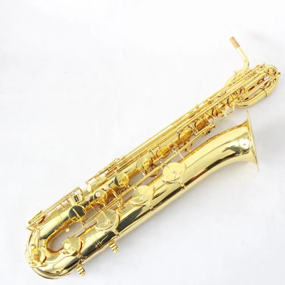 

Professional Made -in -China Brass Gold Lacquer Baritone Saxophone (FBS-580)