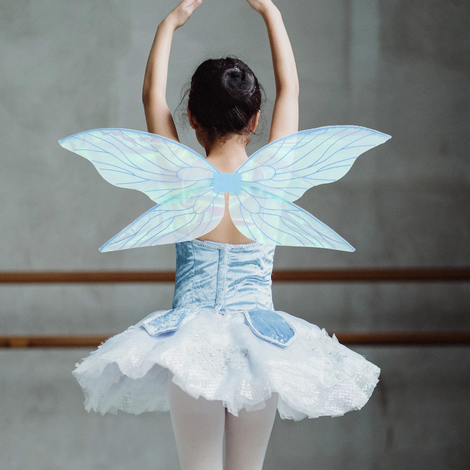 قزم الجناح الجنية تأثيري الجناح زي ملحق خفيفة الوزن المحمولة الاطفال فستان الحفلات الدعائم كابينة تصوير ديكور تعزيز