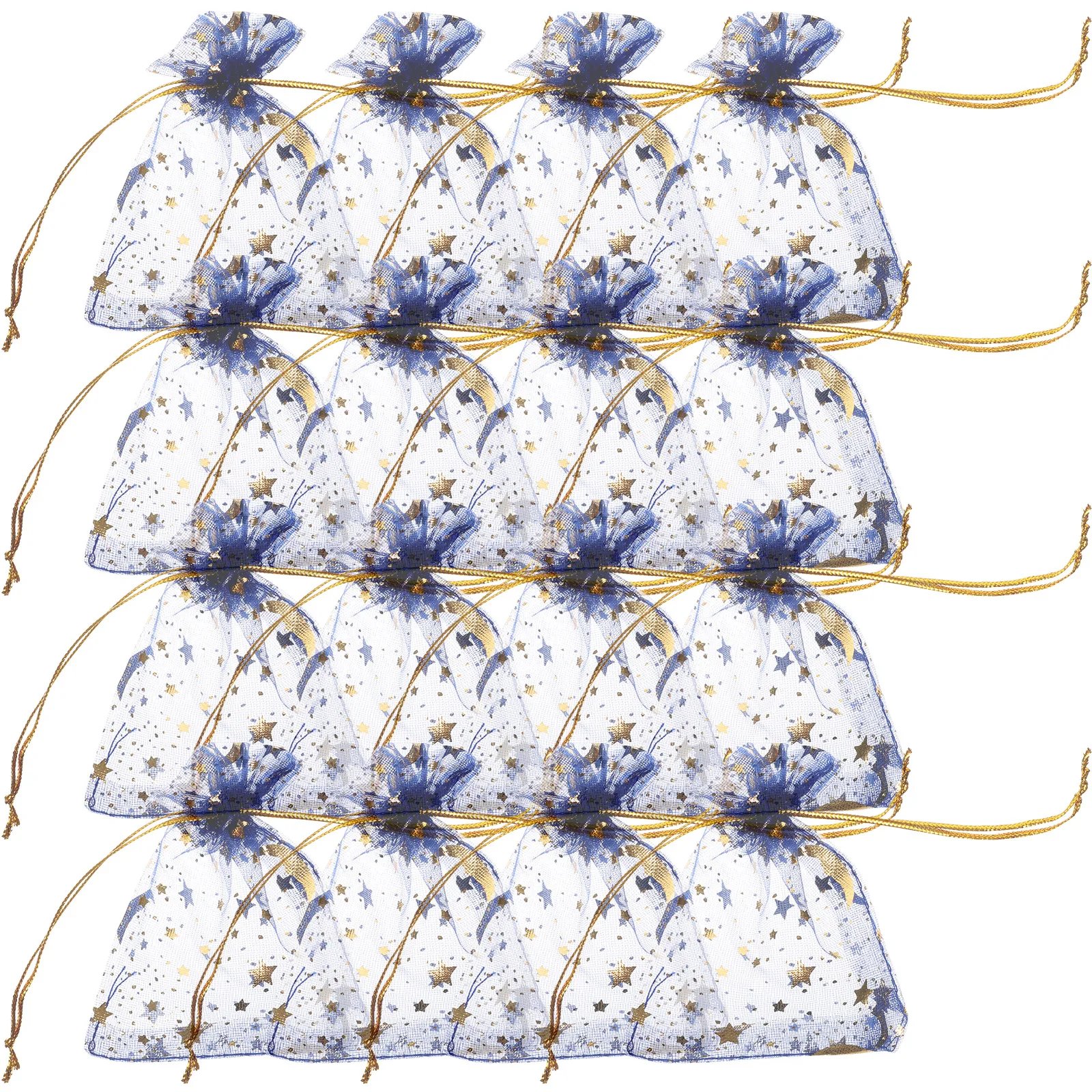

100pcs Mesh Organza Bags Drawstring Pouches Small Size Jewelry Cloth Packaging Candy Wedding Favor Tiny Bag Gift Bag