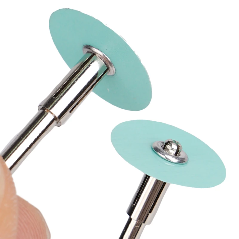 40Pcs/Box Dental Polishing Discs Kit RA Shank Holding Rod Mandrel Soflex Flexi Disc Teeth Whitening Dentistry Tools