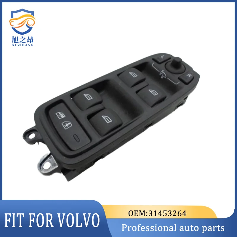 

31453264 Left Front Lift Switch with Child Lock Black Fit for Volvo V60