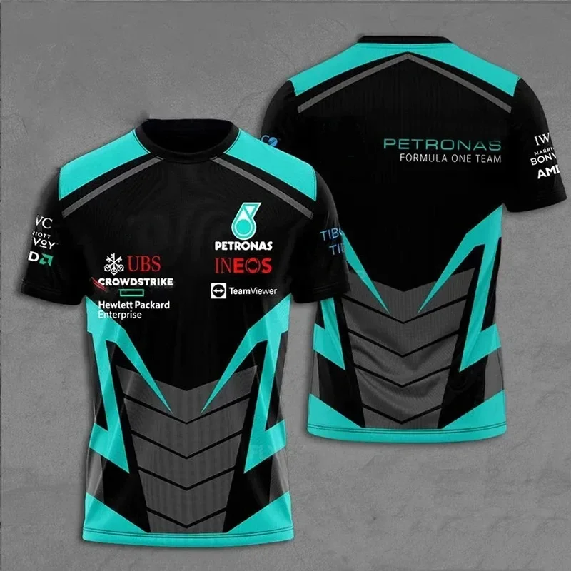 

Hot 3D-printed Racing Sport-style Men's and Women's Unisex Summer T-shirts and Quick-drying Short-sleeved Sportswear Tops