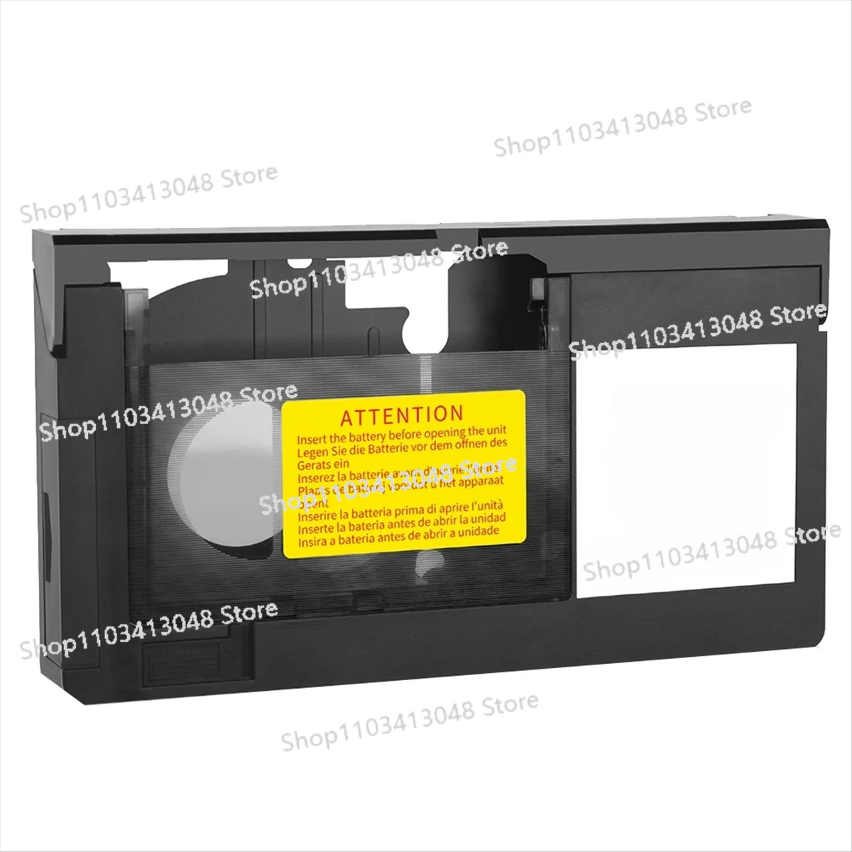 

VHS-C Cassette Converter for VHS to VHSC SVHS-C Cassette Adapter Not for 8mm/MiniDV/Hi8