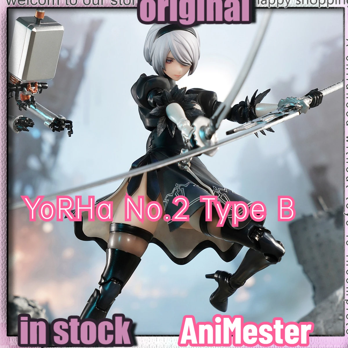 

【In Stock】AniMester&Nuclear Gold Reconstructed 1/9 2B Figura YoRHa No.2 Type B Action Figure Rubber Body Model Toy Gifts