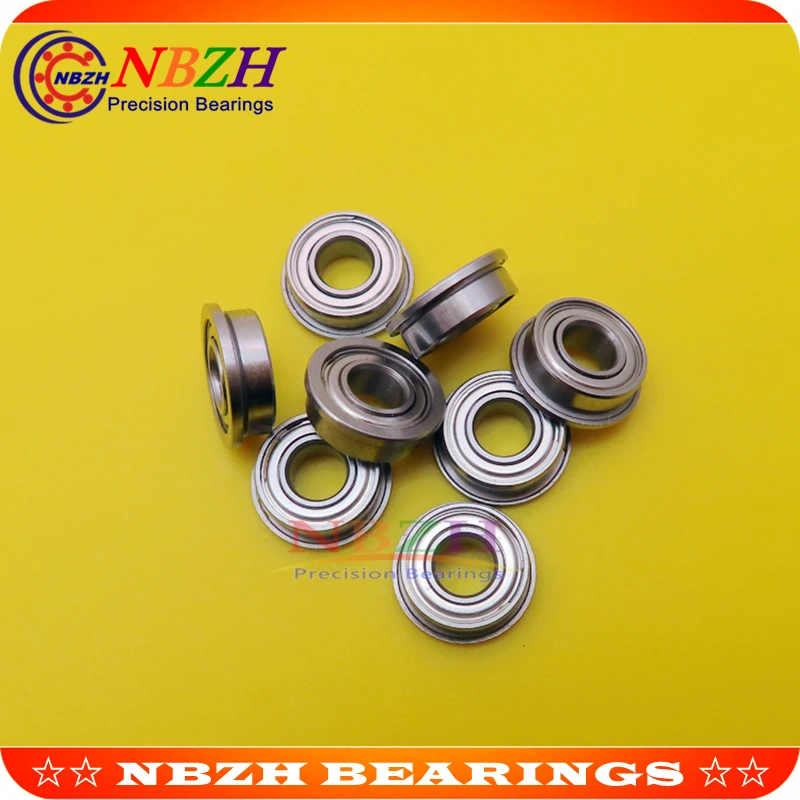 NBZH bearing1000pcs/lot Free Shipping Wholesale Boutique Flange Ball Bearings MF137ZZ / LF1370ZZ Size 7*13*14.6*4*0.8 Mm