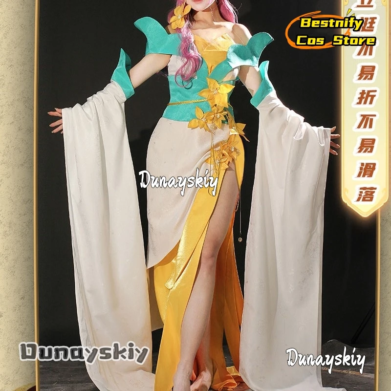 

Bestnify Cos@Coser Game Soul Land ‌ Костюм для косплея Rongrong, униформа на Хэллоуин, карнавал, вечеринку, Рождество, ролевая одежда, одежда