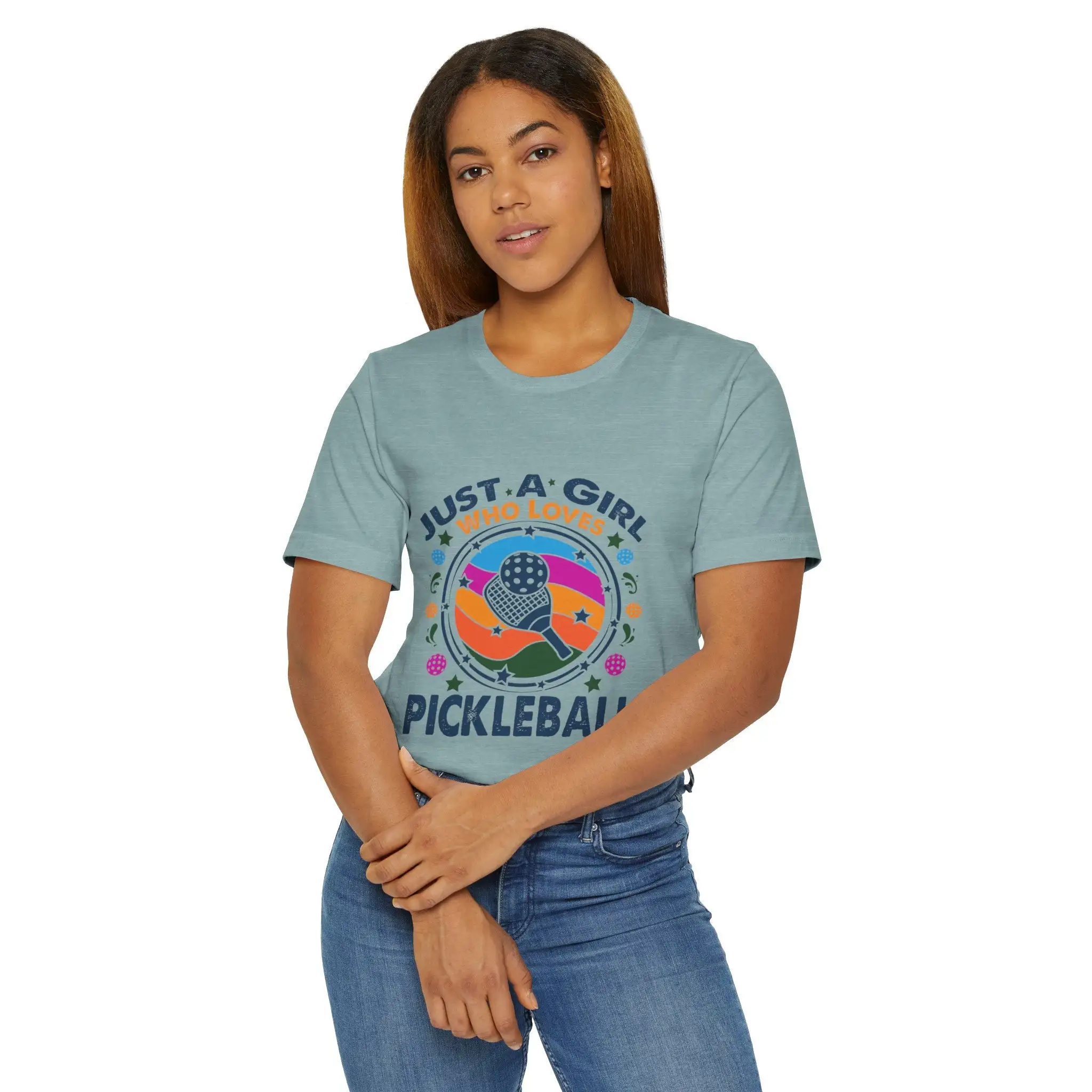 Just a girl who loves pickleball Jersey T Shirt pickle ball