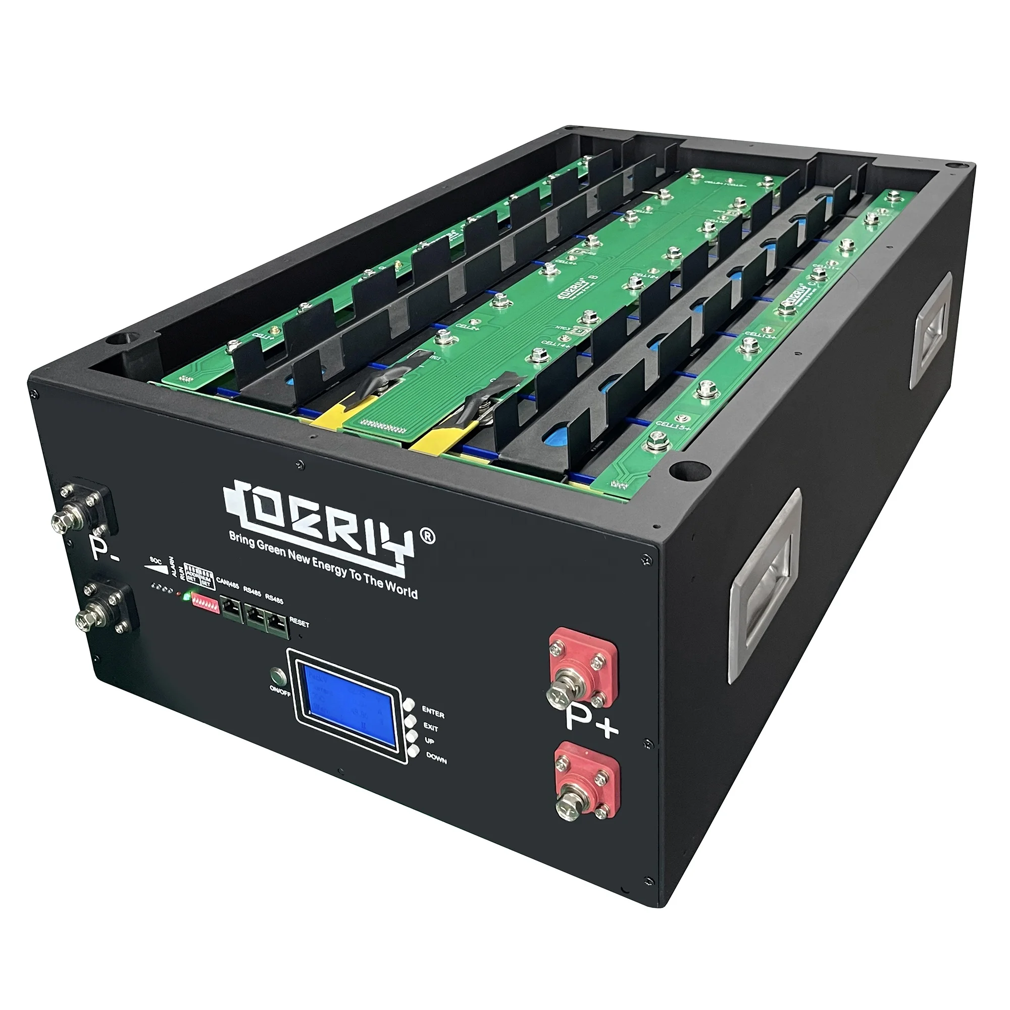 

Customized DIY Battery Pack Kits 16S1P 48V / 51.2V LiFePO4 Household Solar Energy Storage Power Wall Battery Rack