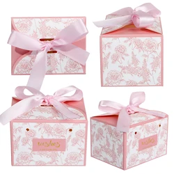 Sparkling Golden And Silvery Gift Box Bag For Party Baby Shower Candy Chocolate Wedding Favours Creative Mini Paper Package With