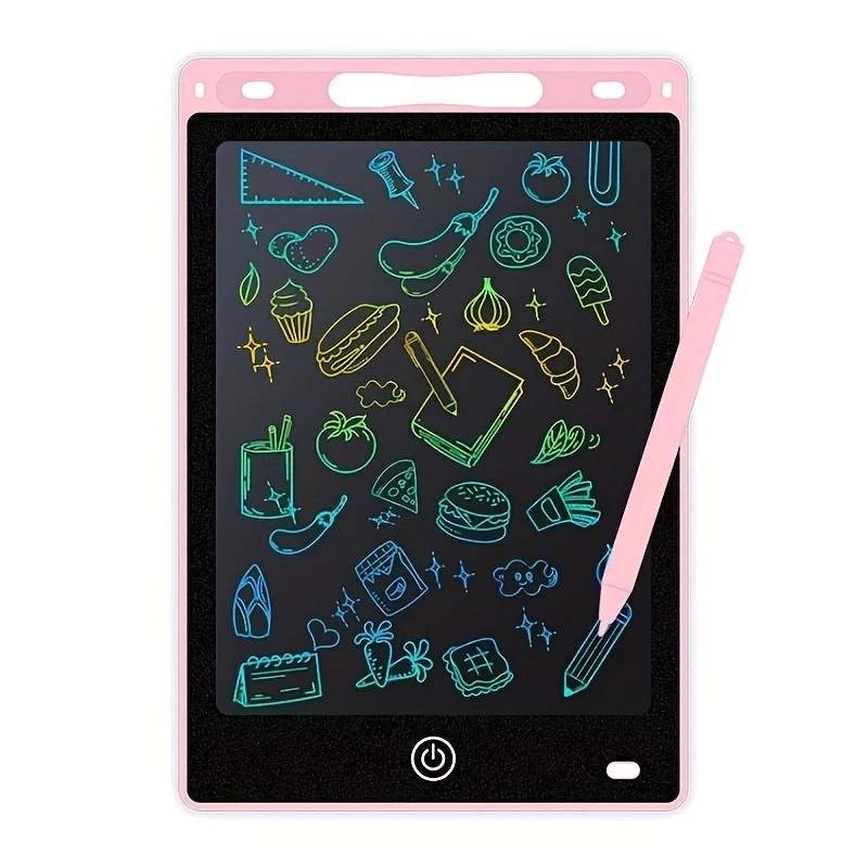 LCD Writing Tablet, Colorful Screen Graffiti Board Drawing Pad,Writing Board,Educational Christmas Birth Day Gift,Learning Board