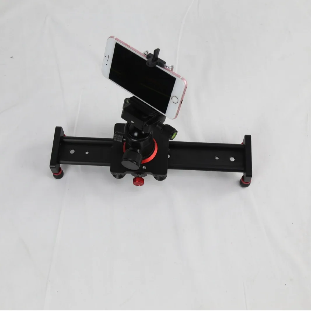 Aluminum alloy mobile phone camera slide, portable with damping track 30/40/50